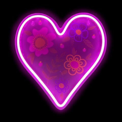 2Kids Toys LED NEON LIGHT lampička Srdce
