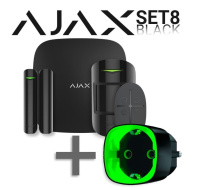 SET 8 - Ajax StarterKit black + Ajax Socket black - ZDARMA