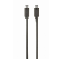 GEMBIRD Kabel USB 3.1 Type-C na Type-C kabel (CM/CM), 1m, datový, černá