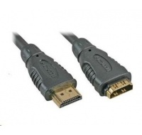 PREMIUMCORD Kabel prodlužovací HDMI - HDMI 3m, zlacené konektory