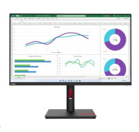 LENOVO LCD ThinkVision T32p-30-31.5" IPS,matný,16:9,3840x2160,178/178,6ms,350cd,1000:1,HDMI,DP,VESA,PIVOT,3Y