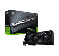 BAZAR - MSI VGA NVIDIA GeForce RTX 5070 Ti 16G SHADOW 3X OC, RTX 5070 Ti, 16GB GDDR7, 3xDP, 1xHDMI BULK - Po opravě (Bez