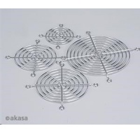 AKASA ochranná mřížka MG-06, pro ventilátory 60mm, chromovaná