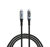 VERBATIM Kabel USB-C Sync & Charge, 100W, s displejem, 120cm