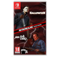 NS hra Halloween And Ash Vs Evil Dead Retrorealms Double Feature