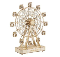 RoboTime 3D skládačka hrací skříňky Ruské kolo