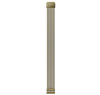 Garett univerzální řemínek 20 mm, zlatý kovový, typ Mesh