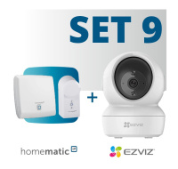Homematic IP Sada Kontrola přístupu s kamerou Ezviz - HmIP-SET9