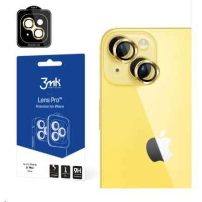 3mk Lens Protection Pro pro Apple iPhone 14 Plus, žlutá