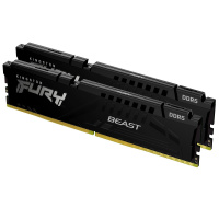 KINGSTON DIMM DDR5 16GB (Kit of 2) 6000MT/s CL30 ECC FURY Beast EXPO Černá