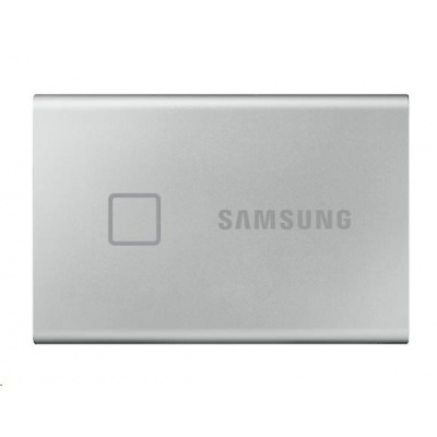 Samsung Externí SSD disk T7 touch - 2 TB - stříbrný
