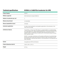 NVIDIA L4 24GB PCIe Accelerator for HPE