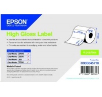 Epson label roll, normal paper, 102x76mm