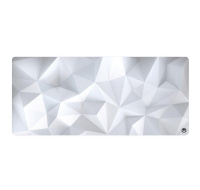 Endorfy Podložka pod myš Crystal Onyx White XL, 90 x 40 cm, Voděodolná, Bílá