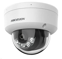 Hikvision DS-2CD2143G2-LIS2U(2.8mm), 4MPix IP Dome Smart Hybrid Light AcuSense kamera; LED/IR 30m, audio, alarm, IP67, I