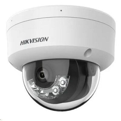 Hikvision DS-2CD2143G2-LIS2U(2.8mm), 4MPix IP Dome Smart Hybrid Light AcuSense kamera; LED/IR 30m, audio, alarm, IP67, I