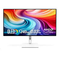 ACER LCD CE270UXwmiipprx Ergo OLED 69cm (26.5") Flat QD-OLED QHD 2560x1440@240Hz, 200nits (Peak 400nits HDR10), 178/178