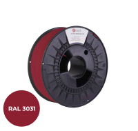 C-TECH Filament  PREMIUM LINE TPU 90A flexibilní orientální červená RAL3031