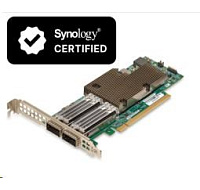 BroadCom rozšiřující karta 2x 100GbE (2xQSFP56) - Synology certifikováno