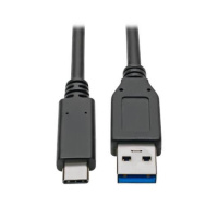 PremiumCord kabel USB-C - USB 3.0 A (USB 3.2 generation 2, 3A, 10Gbit/s) 1m