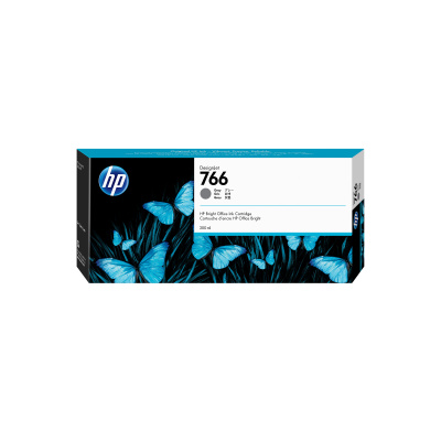 HP 766 300-ml Gray Ink Crtg
