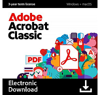 Acrobat Pro 2024 (Classic) for teams MP ML (+CZ) Government Term License (Set up as 12 month) 1 User, Level 1, 1-9