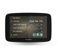 Bazar - TomTom GO PROFESSIONAL 6200 - LIFETIME mapy Evropy, vestavěná SIM, z opravy