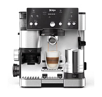 Ninja ES501EU Luxe™ Essential, kávovar 2v1, integrovaný mlýnek, váha, Barista Assist, automatické pěnění mléka