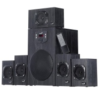 GENIUS repro dřevěné SW-HF 5.1 4500 v2, Home Theater, 125W RMS, DO