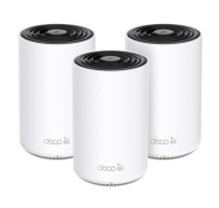 TP-Link Deco XE75 Pro(3-pack) WiFi6E Mesh (AXE5400,2,4GHz/5GHz/6GHz,1x2,5GbELAN/WAN,2xGbELAN)