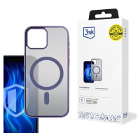 3mk ochranný kryt Frosty MagCase Purple pro Apple iPhone 14