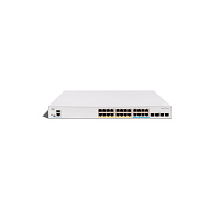 Cisco Catalyst switch C1300X-24NGU-4X (16xGbE,8x5GbE,4xSFP28,10Gb/s uplink - 25Gb/s stack only,16xPoE+,8xPoE++,740W)