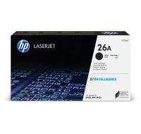 HP 26A Black LJ Toner Cart, CF226A (3,100 pages)