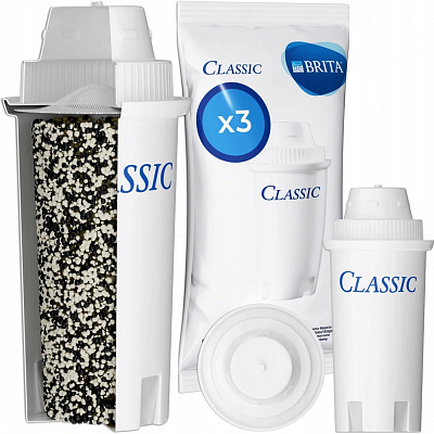 Brita Classic náhradní filtrační patrony, 3 kusy