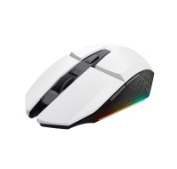 BAZAR - TRUST myš GXT 110W FELOX Gaming Wireless Mouse, optická, USB, bílá - Poškozený obal (Komplet)