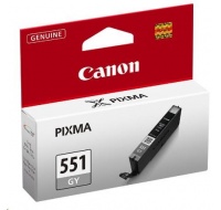 Canon CARTRIDGE CLI-551GY šedá pro PIXMA iP8750, MG5450, MG5650, MG6350, MG6450, MG6650, MG7150, MG7550 (126 str.)