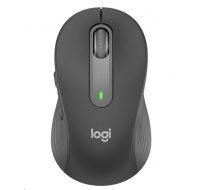 Logitech M650 L Left Signature bezdrátová myš pro leváky, graphite, EMEA