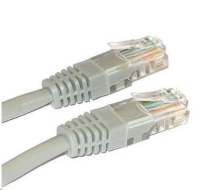 XtendLan patch kabel Cat6, UTP - 5m, šedý