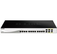 D-Link DXS-1210-16TC 16-port 10Gigabit Smart Managed Switch, 12x 10GbE RJ45, 2x 10GbE SFP+, 2x 10GbE RJ45/SFP+ combo