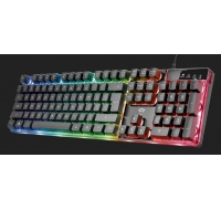 TRUST herní klávesnice GXT 835 Azor Illuminated Gaming Keyboard CZ/SK