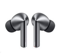 BAZAR - Samsung bluetooth sluchátka Galaxy Buds 3 Pro, EU, silver - Po opravě (Komplet)