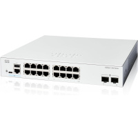 Cisco Catalyst switch C1300-16T-2G (16xGbE,2xSFP,fanless)