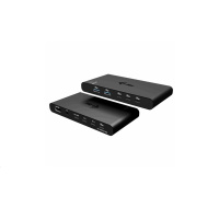i-tec KVM Docking Station HDMI for 2 hosts, Power Delivery 2x 100W