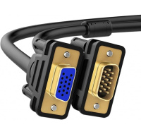 WG Prodlužovací kabel VGA (male; D-Sub DE-15) to VGA (female; D-Sub DE-15 ) / 2m / black