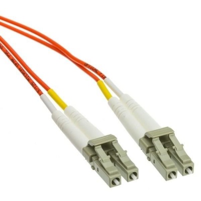 Duplexní patch kabel MM 62,5/125 OM1, LC-LC, LS0H, 1m