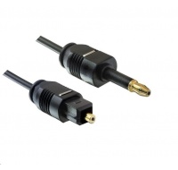 PREMIUMCORD Kabel 3,5mm mini Toslink - Toslink, OD:2.2mm, délka 2m