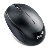 GENIUS myš NX-9000BT/ Bluetooth 4.1/ 1200 dpi/ bezdrátová/ dobíjecí baterie/ kovově šedá