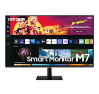 SAMSUNG MT LED LCD Smart Monitor 32" LS32BM700UUXEN-plochý,VA,3840x2160,4ms,60HZ,HDMI,USB-C,BT,Wifi,reproduktory