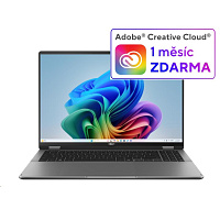 ASUS NTB Vivobook 16 Flip (TP3607SA-OLED099W), Ultra 7 258V, 16" 1920 x 1200, 32GB, 1TB SSD, Intel Arc, W11 Home, Gray