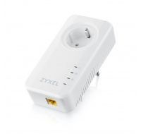 Zyxel PLA6457 2-pack G.hn 2400 Wave 2 Powerline Pass-thru Gigabit Ethernet Adapter